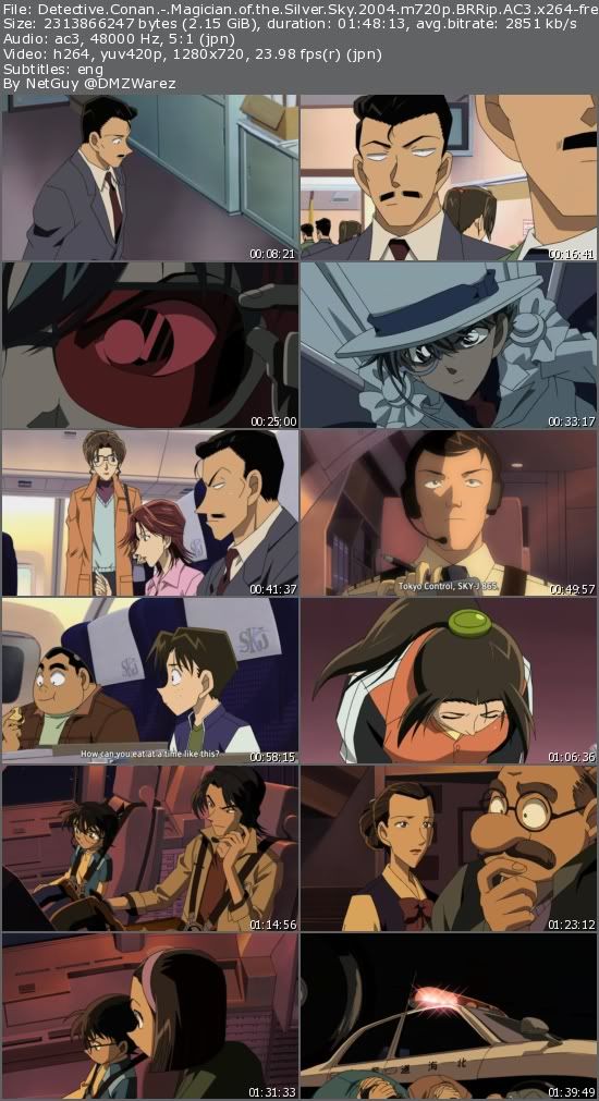 Detective Conan: Magician of the Silver Sky (2004) m720p BRRip AC3 x264-freedom Detective Conan: Magician of the Silver Sky (2004) m720p BRRip AC3 x264-freedom