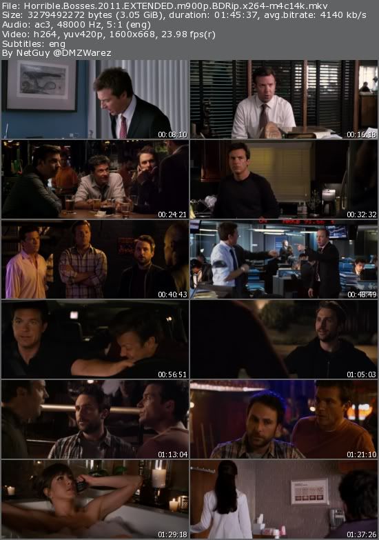 Horrible Bosses (2011) EXTENDED m900p BDRip x264-m4c14k Horrible Bosses (2011) EXTENDED m900p BDRip x264-m4c14k
