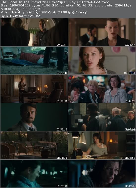 Faces In The Crowd (2011) m720p BluRay AC3 x264-TidA Faces In The Crowd (2011) m720p BluRay AC3 x264-TidA