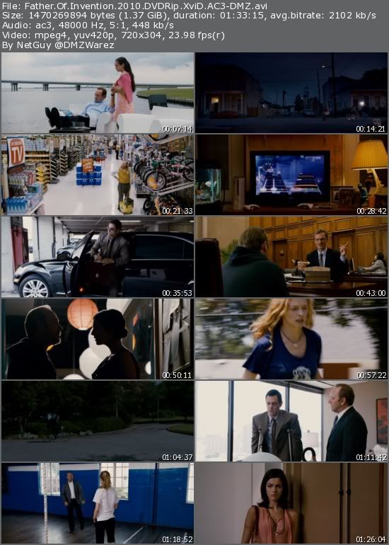 Father Of Invention (2010) DVDRip XviD AC3-DMZ Father Of Invention (2010) DVDRip XviD AC3-DMZ