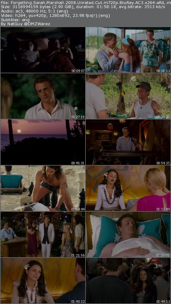 Forgetting Sarah Marshall (2008) Unrated Cut m720p BluRay AC3 x264-aRiL Forgetting Sarah Marshall (2008) Unrated Cut m720p BluRay AC3 x264-aRiL