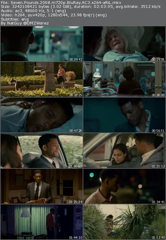 Seven Pounds (2008) m720p BluRay AC3 x264-aRiL Seven Pounds (2008) m720p BluRay AC3 x264-aRiL