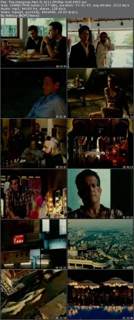 The Hangover Part II (2011) PPVRip XviD-DMZ The Hangover Part II (2011) PPVRip XviD-DMZ
