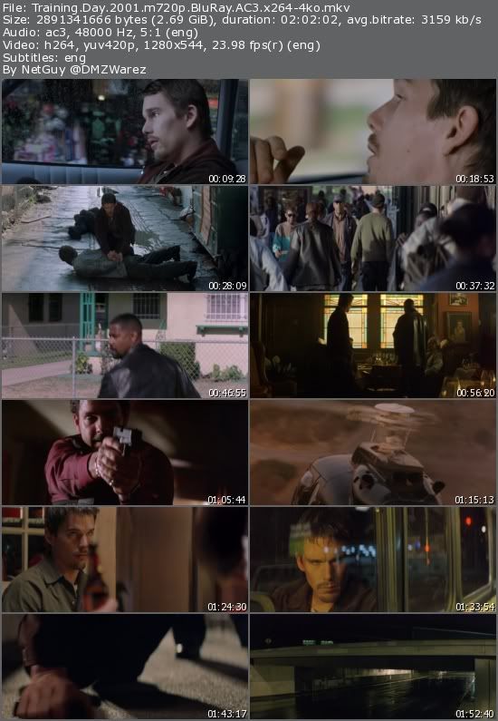 Training Day (2001) m720p BluRay AC3 x264-4ko Training Day (2001) m720p BluRay AC3 x264-4ko