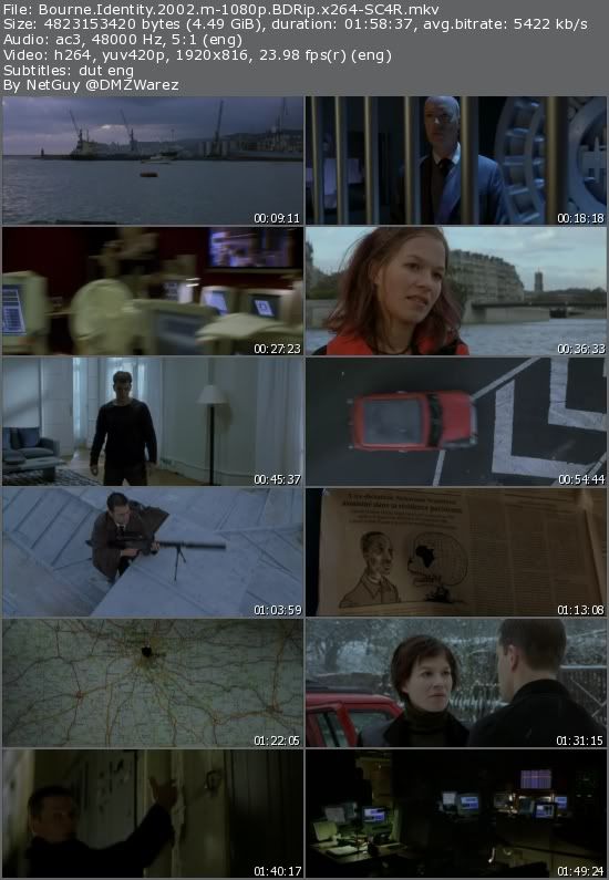 The Bourne Identity (2002) m-1080p BDRip x264-SC4R The Bourne Identity (2002) m-1080p BDRip x264-SC4R