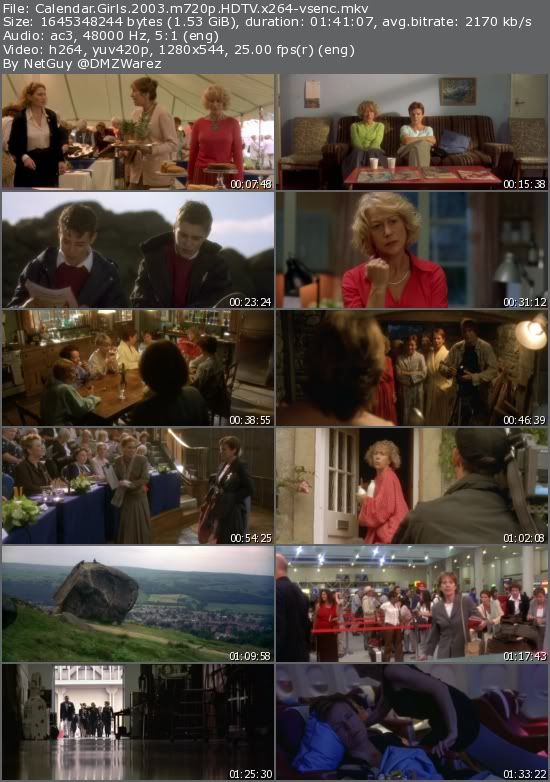 Calendar Girls (2003) m720p HDTV x264-vsenc Calendar Girls (2003) m720p HDTV x264-vsenc