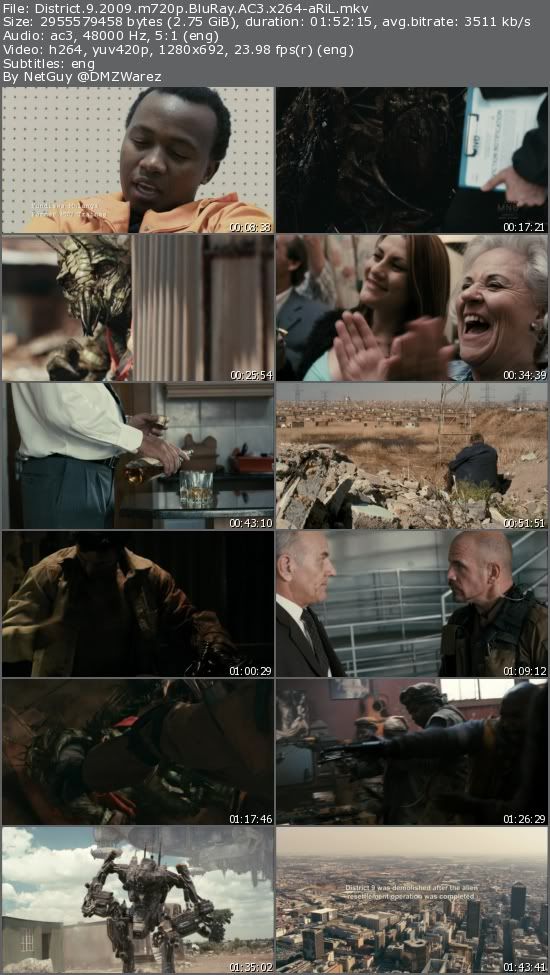 District 9 (2009) m720p BluRay AC3 x264-aRiL District 9 (2009) m720p BluRay AC3 x264-aRiL