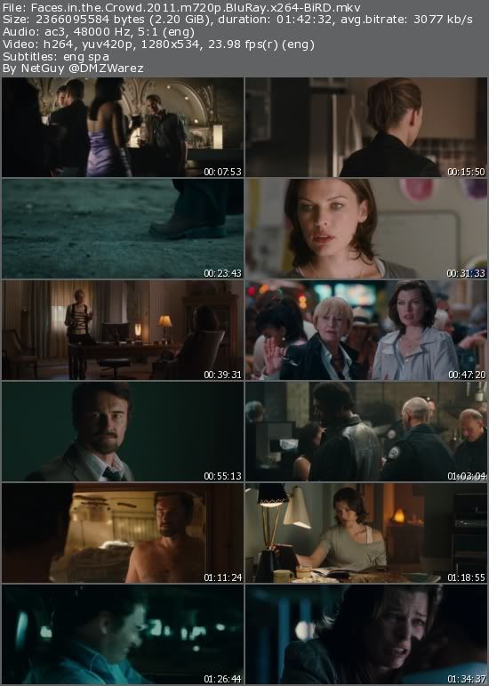 Faces in the Crowd (2011) m720p BluRay x264-BiRD Faces in the Crowd (2011) m720p BluRay x264-BiRD
