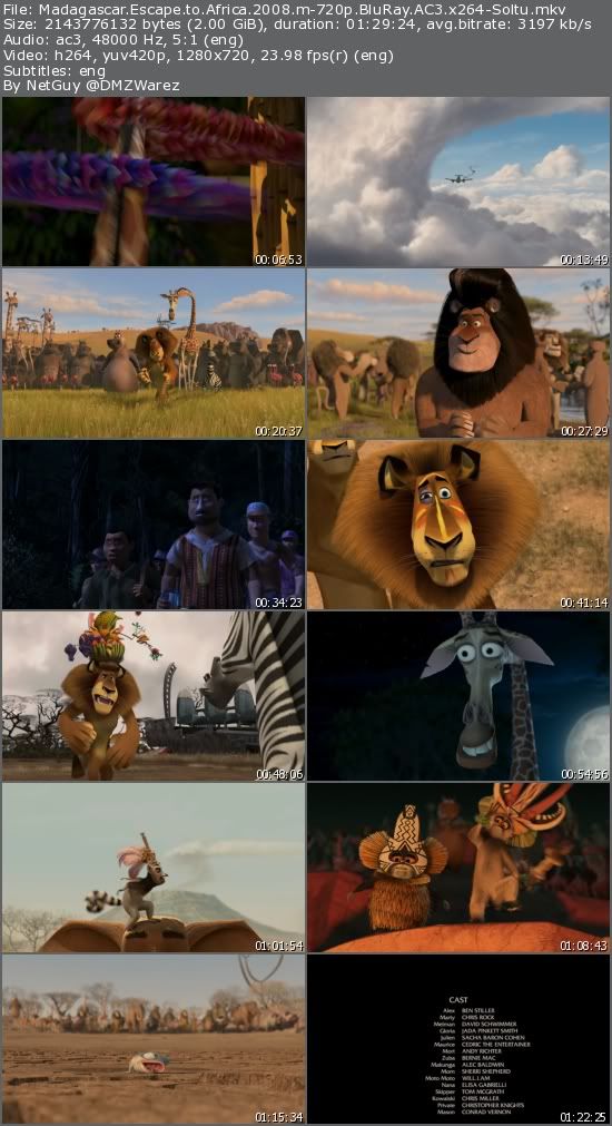 Madagascar: Escape to Africa (2008) m-720p BluRay AC3 x264-Soltu Madagascar: Escape to Africa (2008) m-720p BluRay AC3 x264-Soltu