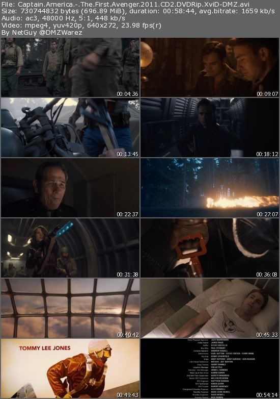 Captain America: The First Avenger (2011) DVDRip XviD-DMZ Captain America: The First Avenger (2011) DVDRip XviD-DMZ