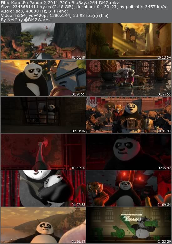 Kung Fu Panda 2 (2011) 720p BluRay x264-DMZ Kung Fu Panda 2 (2011) 720p BluRay x264-DMZ