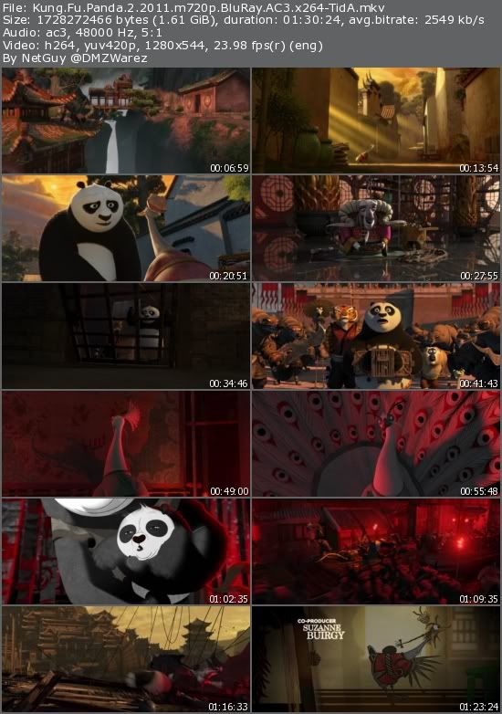 Kung Fu Panda 2 (2011) m720p BluRay AC3 x264-TidA Kung Fu Panda 2 (2011) m720p BluRay AC3 x264-TidA