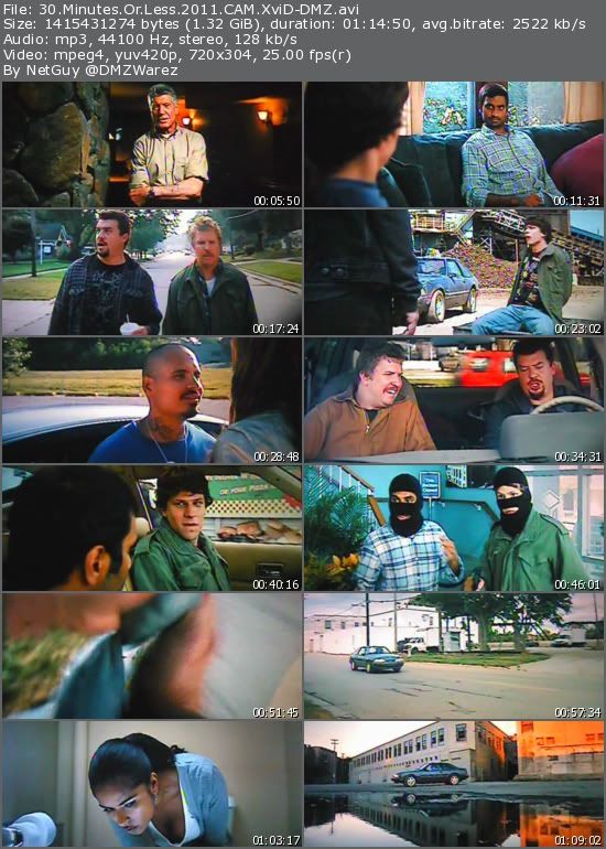30 Minutes Or Less (2011) CAM XviD-DMZ 30 Minutes Or Less (2011) CAM XviD-DMZ