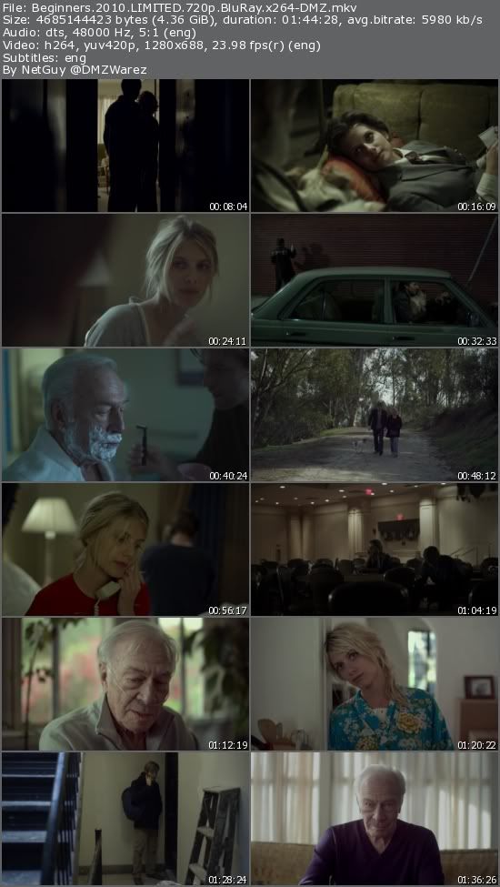 Beginners (2010) LIMITED 720p BluRay x264-DMZ Beginners (2010) LIMITED 720p BluRay x264-DMZ