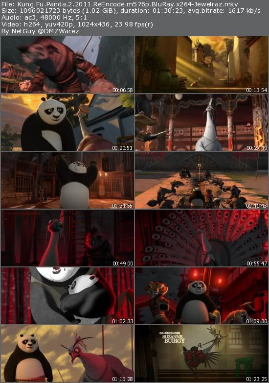 Kung Fu Panda 2 (2011) ReEncode m576p BluRay x264-Jewelraz Kung Fu Panda 2 (2011) ReEncode m576p BluRay x264-Jewelraz