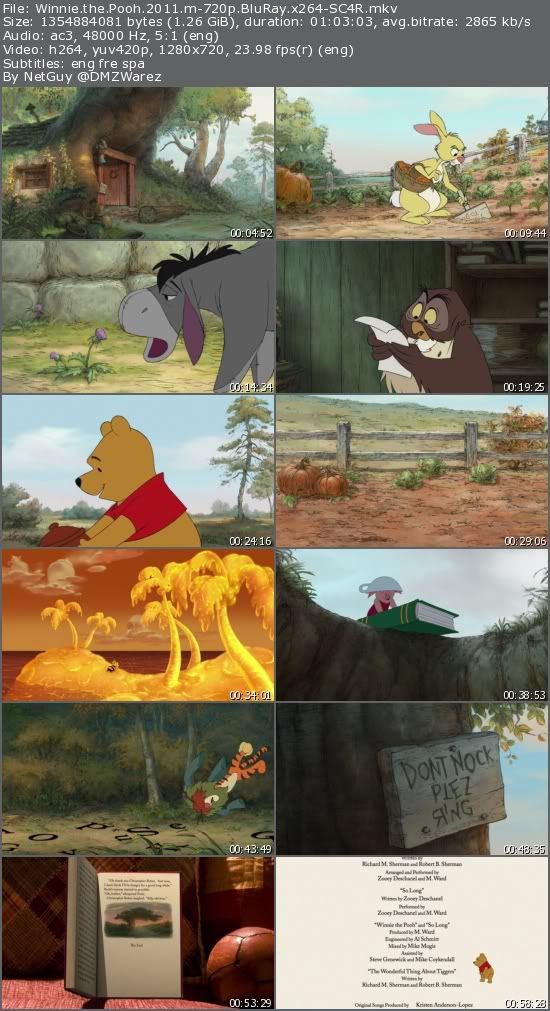 Winnie the Pooh (2011) m-720p BluRay x264-SC4R Winnie the Pooh (2011) m-720p BluRay x264-SC4R