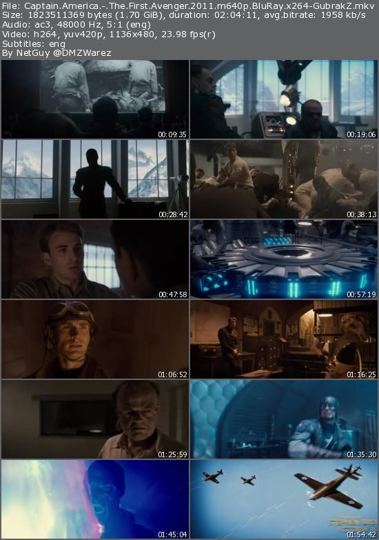 Captain America: The First Avenger (2011) m640p BluRay x264-GubrakZ Captain America: The First Avenger (2011) m640p BluRay x264-GubrakZ