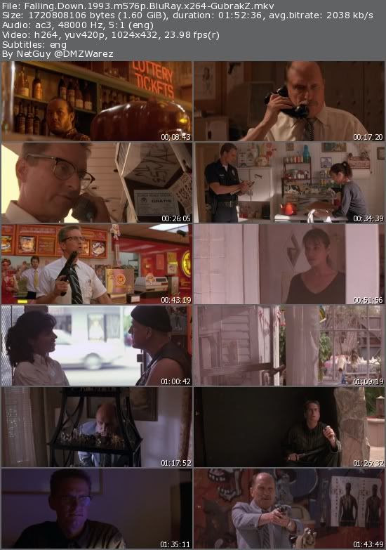 Falling Down (1993) m576p BluRay x264-GubrakZ Falling Down (1993) m576p BluRay x264-GubrakZ