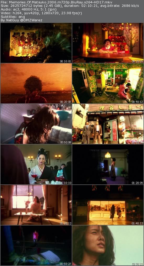 Memories Of Matsuko (2006) m720p BluRay x264-HD17 Memories Of Matsuko (2006) m720p BluRay x264-HD17