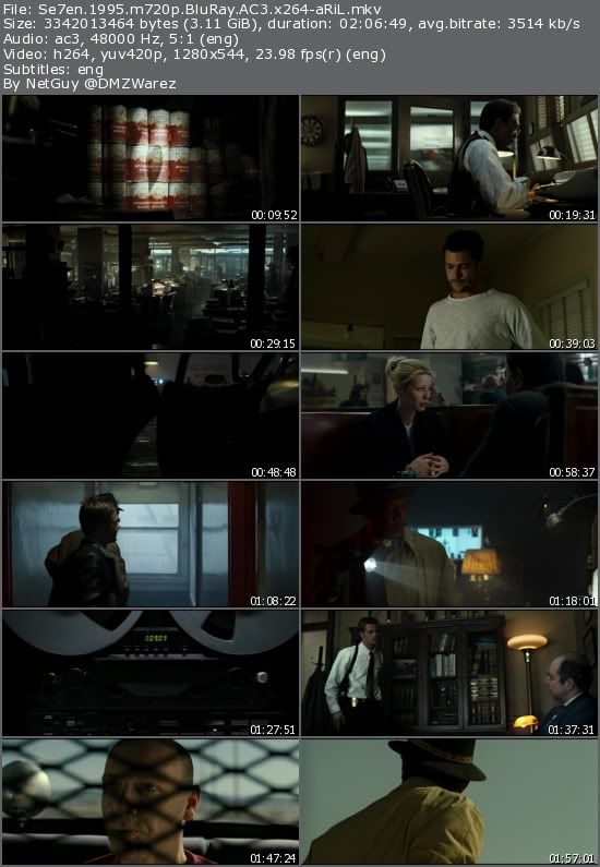 Se7en (1995) m720p BluRay AC3 x264-aRiL Se7en (1995) m720p BluRay AC3 x264-aRiL