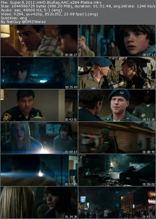 Super 8 (2011) mHD BluRay AAC x264-Metka Super 8 (2011) mHD BluRay AAC x264-Metka