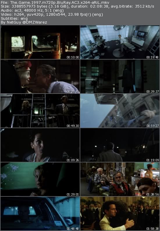 The Game (1997) m720p BluRay AC3 x264-aRiL The Game (1997) m720p BluRay AC3 x264-aRiL