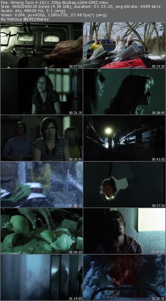 Wrong Turn 4 (2011) 720p BluRay x264-DMZ Wrong Turn 4 (2011) 720p BluRay x264-DMZ