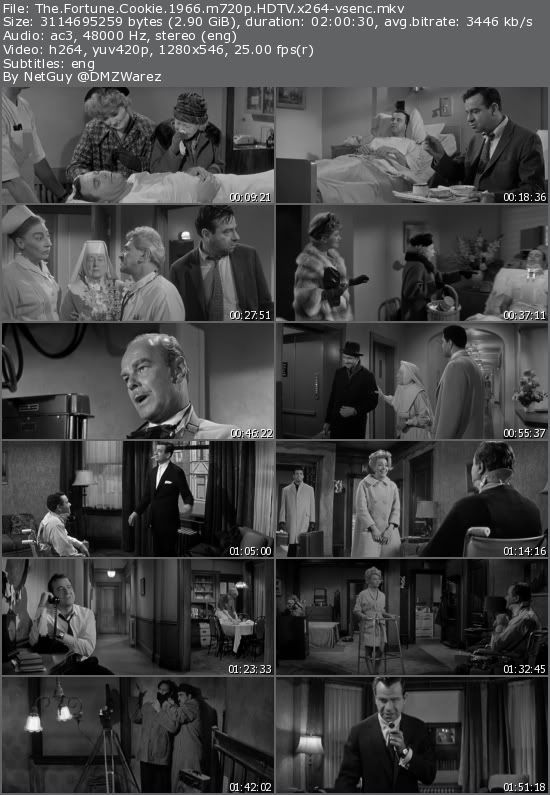 The Fortune Cookie (1966) m720p HDTV x264-vsenc The Fortune Cookie (1966) m720p HDTV x264-vsenc