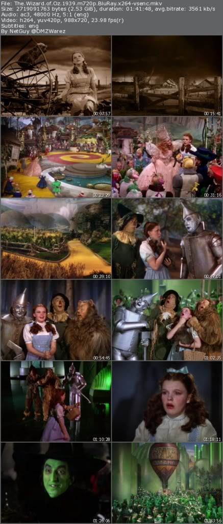 The Wizard of Oz (1939) m720p BluRay x264-vsenc The Wizard of Oz (1939) m720p BluRay x264-vsenc