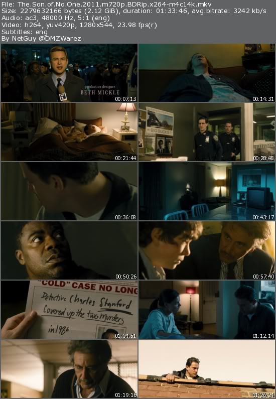 The Son of No One (2011) m720p BDRip x264-m4c14k The Son of No One (2011) m720p BDRip x264-m4c14k