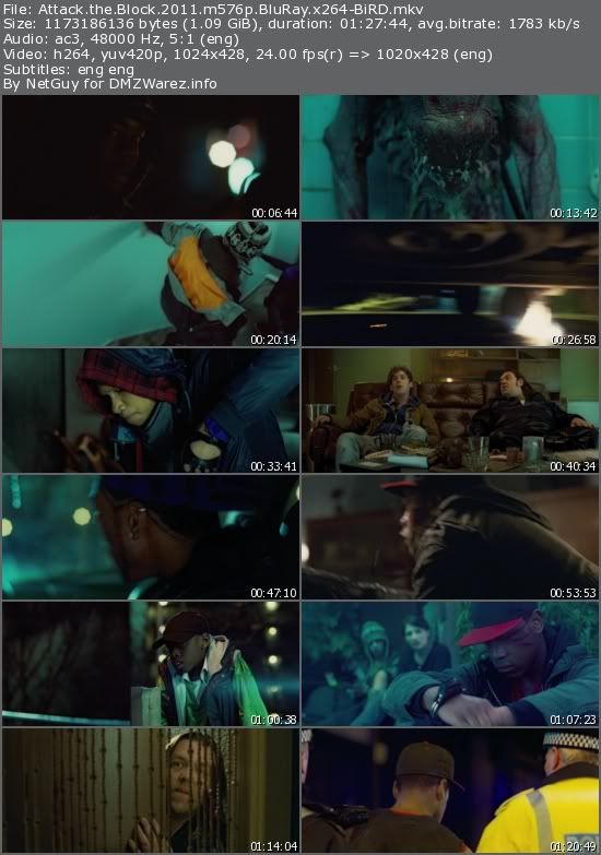 Attack the Block (2011) m576p BluRay x264-BiRD Attack the Block (2011) m576p BluRay x264-BiRD