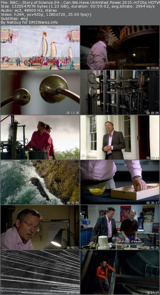 BBC - Story of Science E4: Can We Have Unlimited Power (2010) m720p HDTVRip x264-m4c14k BBC - Story of Science E4: Can We Have Unlimited Power (2010) m720p HDTVRip x264-m4c14k