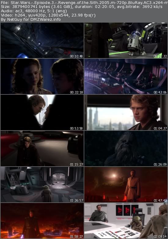 Star Wars - Episode 3 - Revenge of the Sith (2005) m-720p BluRay AC3 x264-microHD Star Wars - Episode 3 - Revenge of the Sith (2005) m-720p BluRay AC3 x264-microHD
