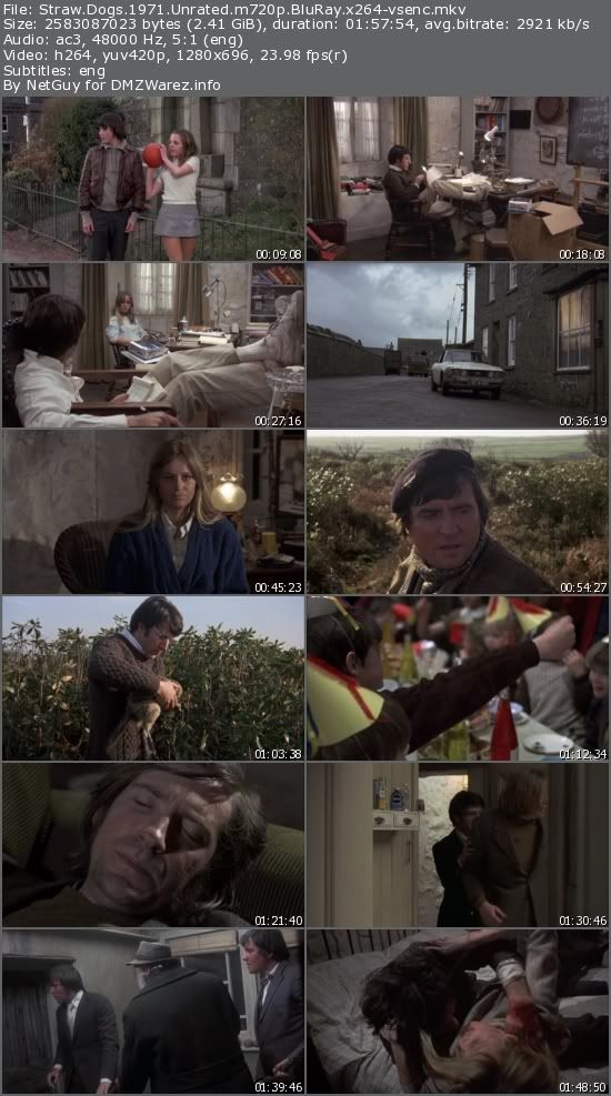 Straw Dogs (1971) Unrated m720p BluRay x264-vsenc Straw Dogs (1971) Unrated m720p BluRay x264-vsenc