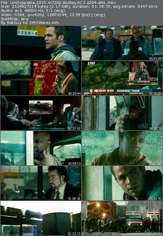 Unstoppable (2010) m720p BluRay AC3 x264-aRiL Unstoppable (2010) m720p BluRay AC3 x264-aRiL