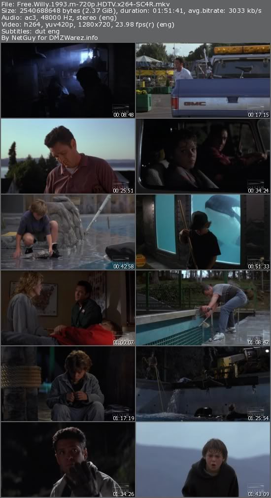 Free Willy (1993) m-720p HDTV x264-SC4R Free Willy (1993) m-720p HDTV x264-SC4R