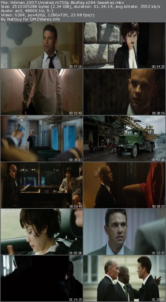 Hitman (2007) Unrated m720p BluRay x264-Jewelraz Hitman (2007) Unrated m720p BluRay x264-Jewelraz