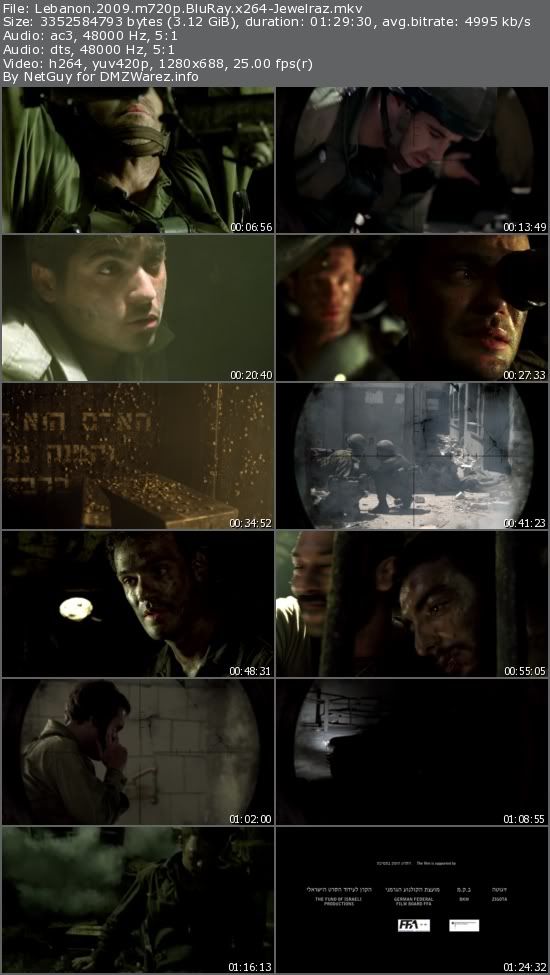 Lebanon (2009) m720p BluRay x264-Jewelraz Lebanon (2009) m720p BluRay x264-Jewelraz