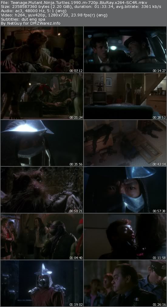 Teenage Mutant Ninja Turtles (1990) m-720p BluRay x264-SC4R Teenage Mutant Ninja Turtles (1990) m-720p BluRay x264-SC4R
