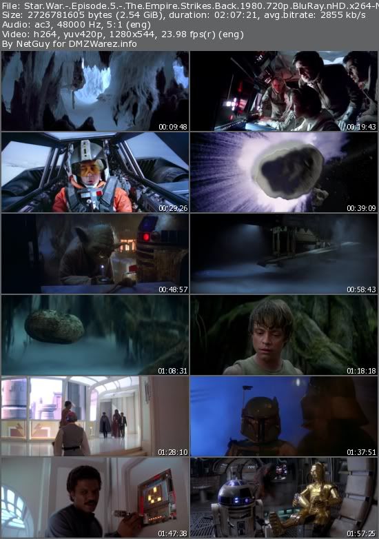 Star War: Episode 5 - The Empire Strikes Back (1980) 720p BluRay nHD x264-NhaNc3