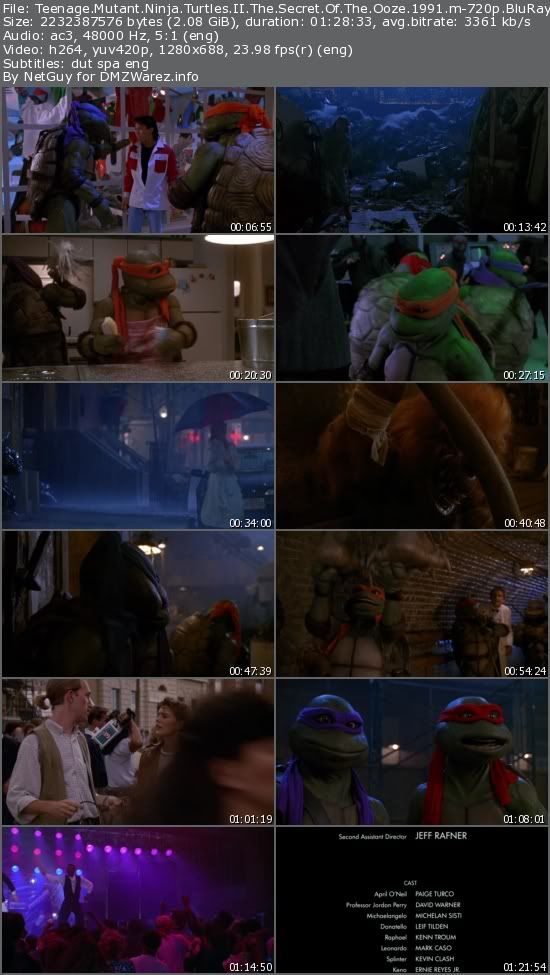 Teenage Mutant Ninja Turtles II The Secret Of The Ooze (1991) m-720p BluRay x264-SC4R Teenage Mutant Ninja Turtles II The Secret Of The Ooze (1991) m-720p BluRay x264-SC4R