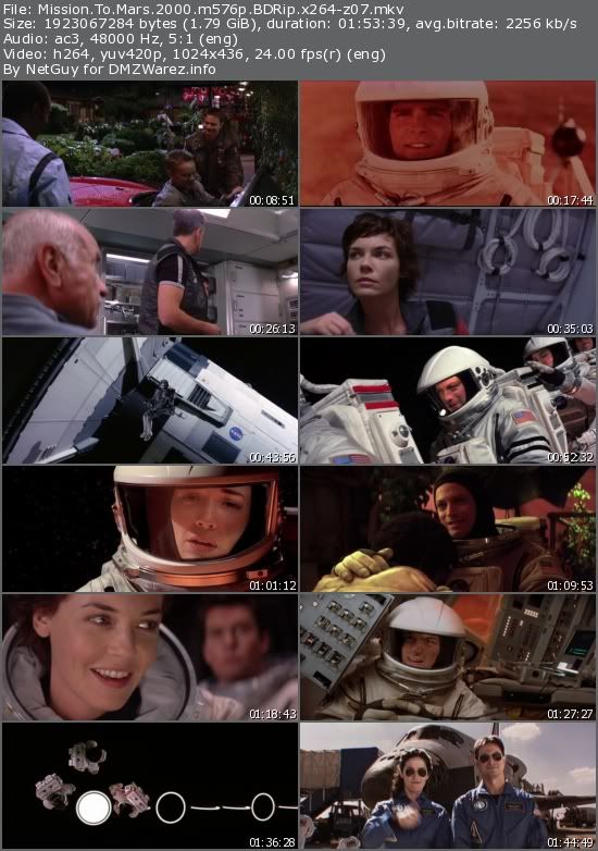 Mission To Mars (2000) m576p BDRip x264-z07 Mission To Mars (2000) m576p BDRip x264-z07