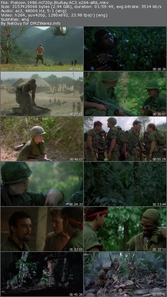 Platoon (1986) m720p BluRay AC3 x264-aRiL Platoon (1986) m720p BluRay AC3 x264-aRiL