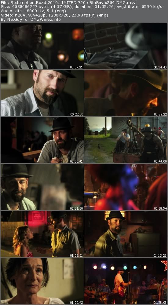 Redemption Road (2010) LIMITED 720p BluRay x264-DMZ Redemption Road (2010) LIMITED 720p BluRay x264-DMZ