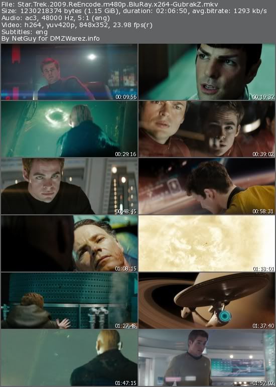 Star Trek (2009) ReEncode m480p BluRay x264-GubrakZ Star Trek (2009) ReEncode m480p BluRay x264-GubrakZ