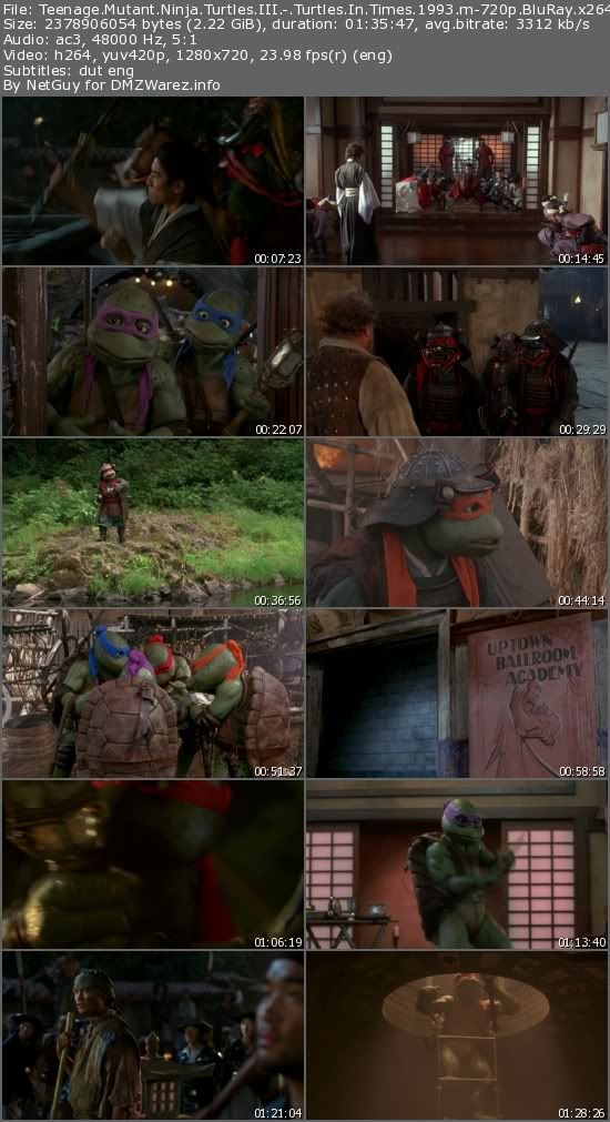 Teenage Mutant Ninja Turtles III: Turtles In Times (1993) m-720p BluRay x264-SC4R Teenage Mutant Ninja Turtles III: Turtles In Times (1993) m-720p BluRay x264-SC4R