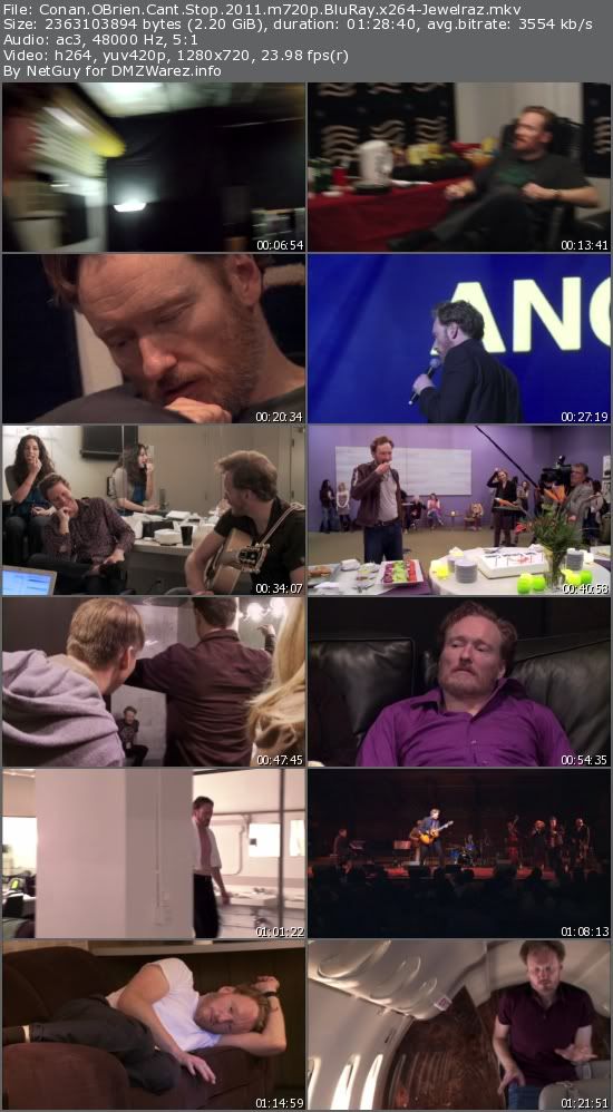 Conan OBrien Cant Stop (2011) m720p BluRay x264-Jewelraz Conan OBrien Cant Stop (2011) m720p BluRay x264-Jewelraz