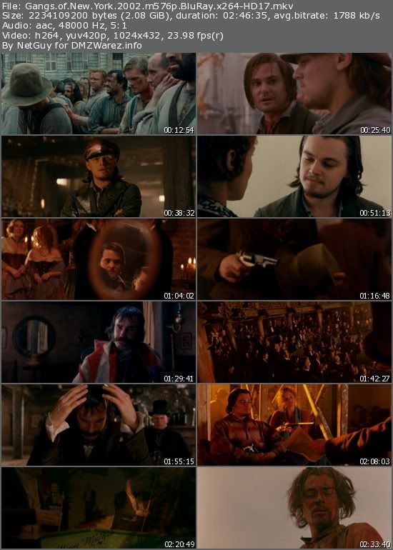 Gangs of New York (2002) m576p BluRay x264-HD17 Gangs of New York (2002) m576p BluRay x264-HD17