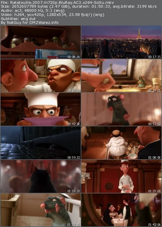 Ratatouille (2007) m720p BluRay AC3 x264-Soltu Ratatouille (2007) m720p BluRay AC3 x264-Soltu