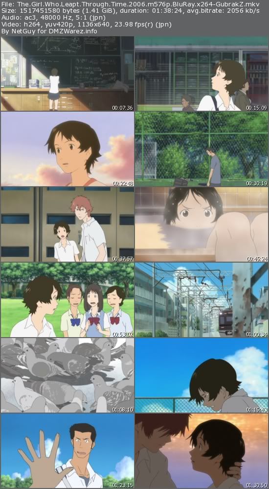 The Girl Who Leapt Through Time (2006) m576p BluRay x264-GubrakZ The Girl Who Leapt Through Time (2006) m576p BluRay x264-GubrakZ